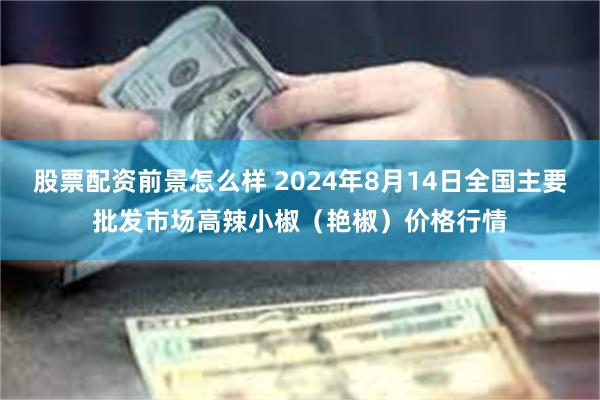 股票配资前景怎么样 2024年8月14日全国主要批发市场高辣小椒（艳椒）价格行情